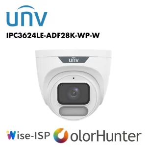 UNV IPC3624LE-ADF28K-WP 4MP WISE-ISP COLORHUNTER EYEBALL KAMERA SESLİ
